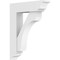 Ekena Millwork Standard Legacy Architectural Grade PVC Bracket With Traditional Ends, 3"W x 14"D x 18"H BKTP03X14X18LEC01 - alternate 1